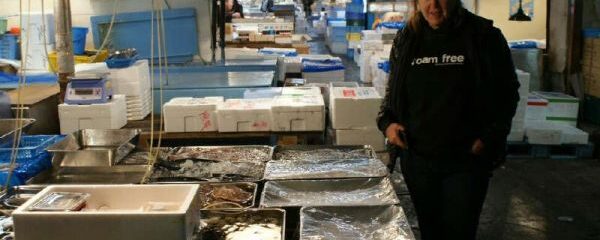 Roaming Free at Tokyo Fish Market!