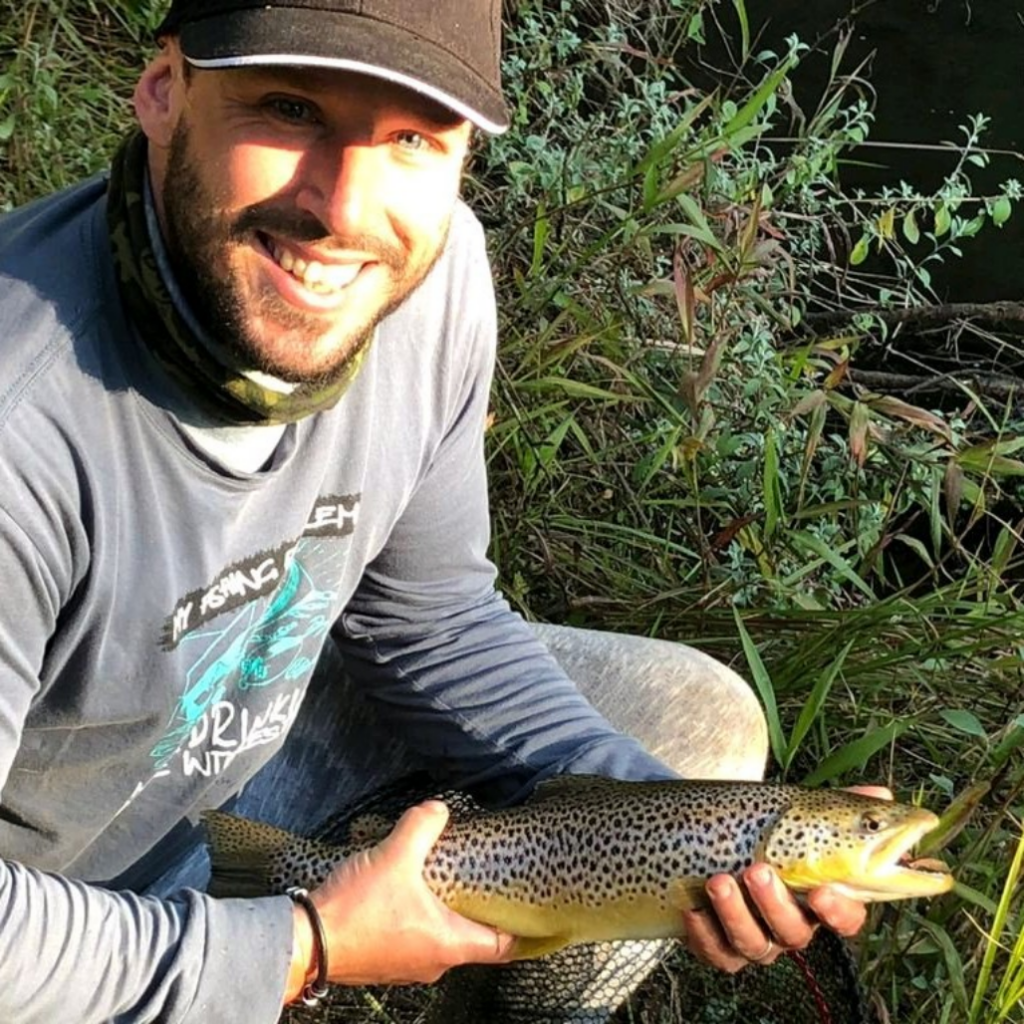 Caught on 2wt rod with #16 nymph