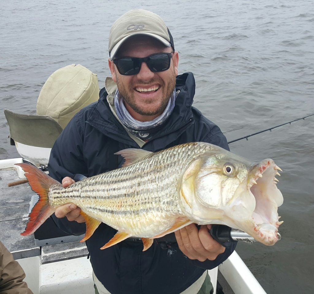 4.5kg Tiger I caught in the caprivi 20170118_191232