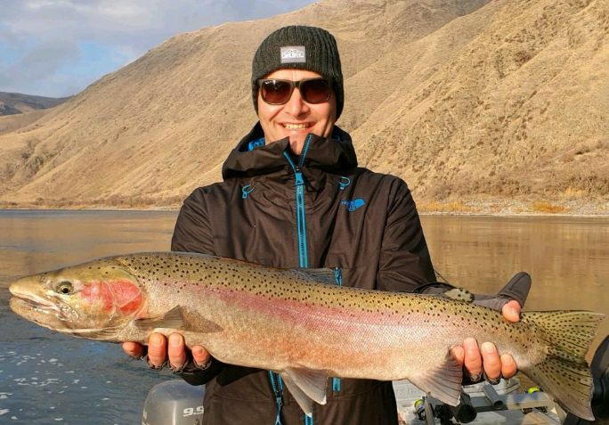 1587708359742 Once in a lifetime experience. Steelhead on fly on the Snake River