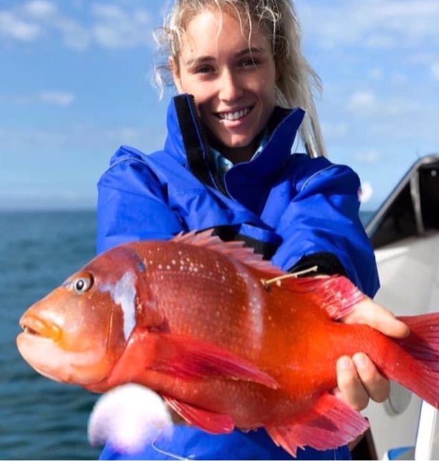 1591138146801.958 Caught this beautiful 49cm red roman just off Struuisbaai. It was a recapture as the fish had previo