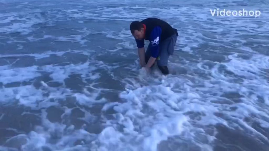 Releasing a 89cm kob