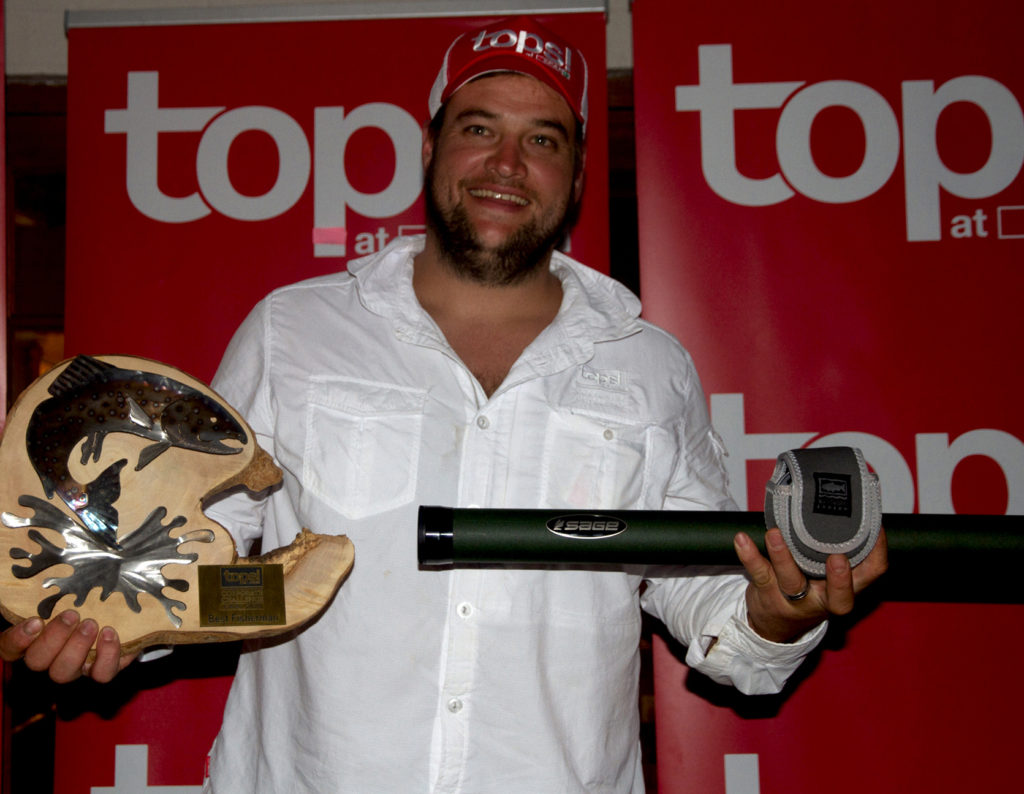 John Larter - The Best Fly Fisher for the TOPS Corporate Challenge.