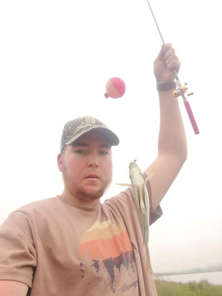 Caught on my mini rod
