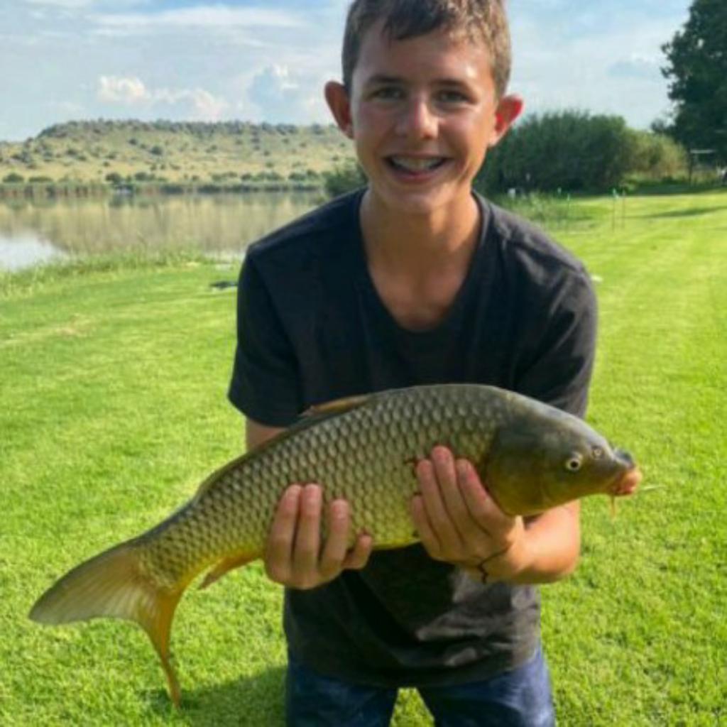 Caught on a private dam