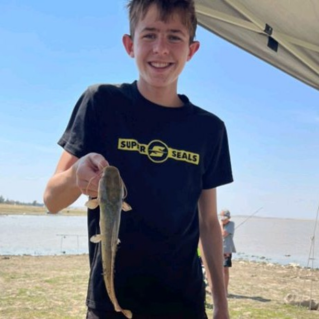 Nice little barber caught by tomsplace on a garlic float