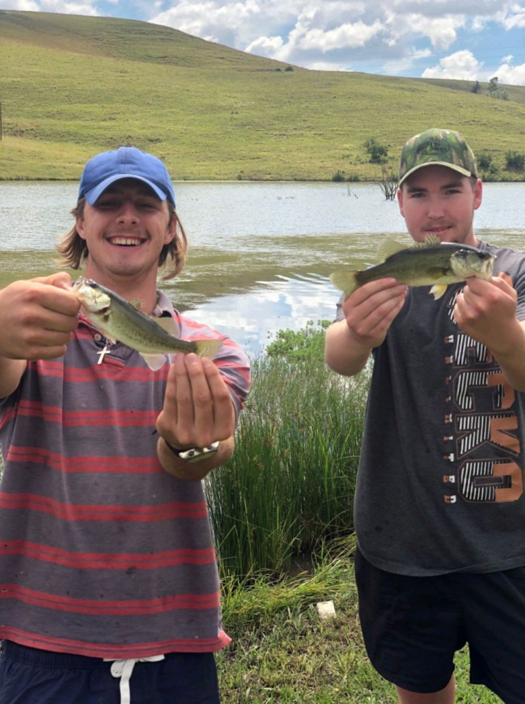 Double up at merns dam
