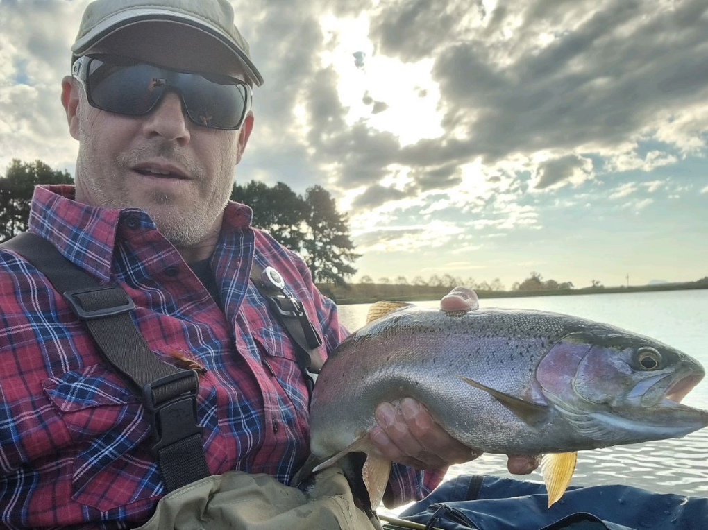 1651931439210 Glorious Friday afternoon on African Shellduck, superb Wildfly still water. Olive dragon